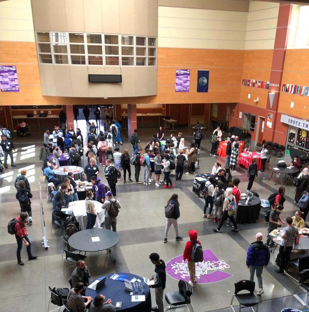 Summer Opportunity Fair for students at Garfield High School