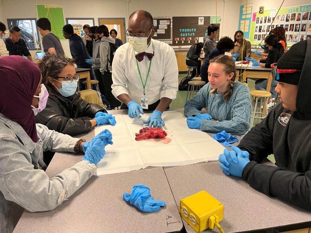 Dr. Hatch from Madigan to instruct students in stopping serious bleeds using tourniquets.